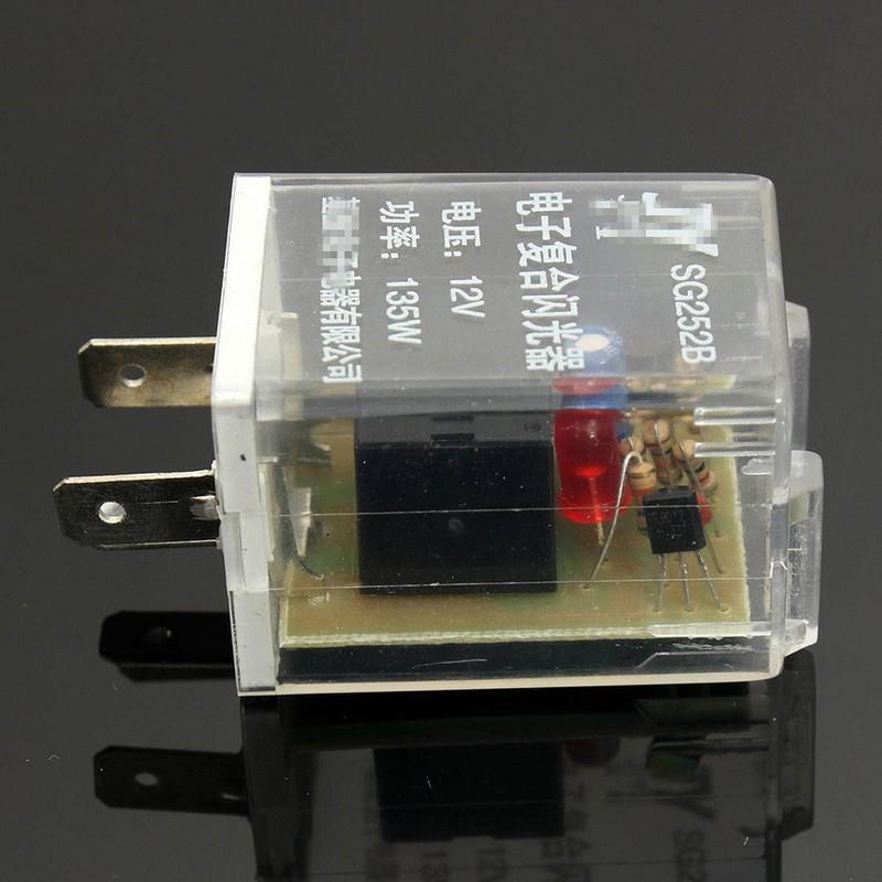 Universal 12V  135W 3Pin New Car Turn Light Flasher Relay Turn Signal Rate Contr