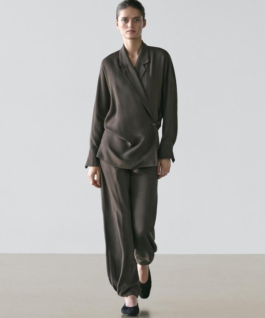 Masimodutti Fluid Sarouel Pants