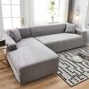 Dicker Sofabezug, bedruckt, elastisch, für Wohnzimmer, Ecksofa, L-Form, Couchbezug, Heimdekoration, 1/2/3/4-Sitzer