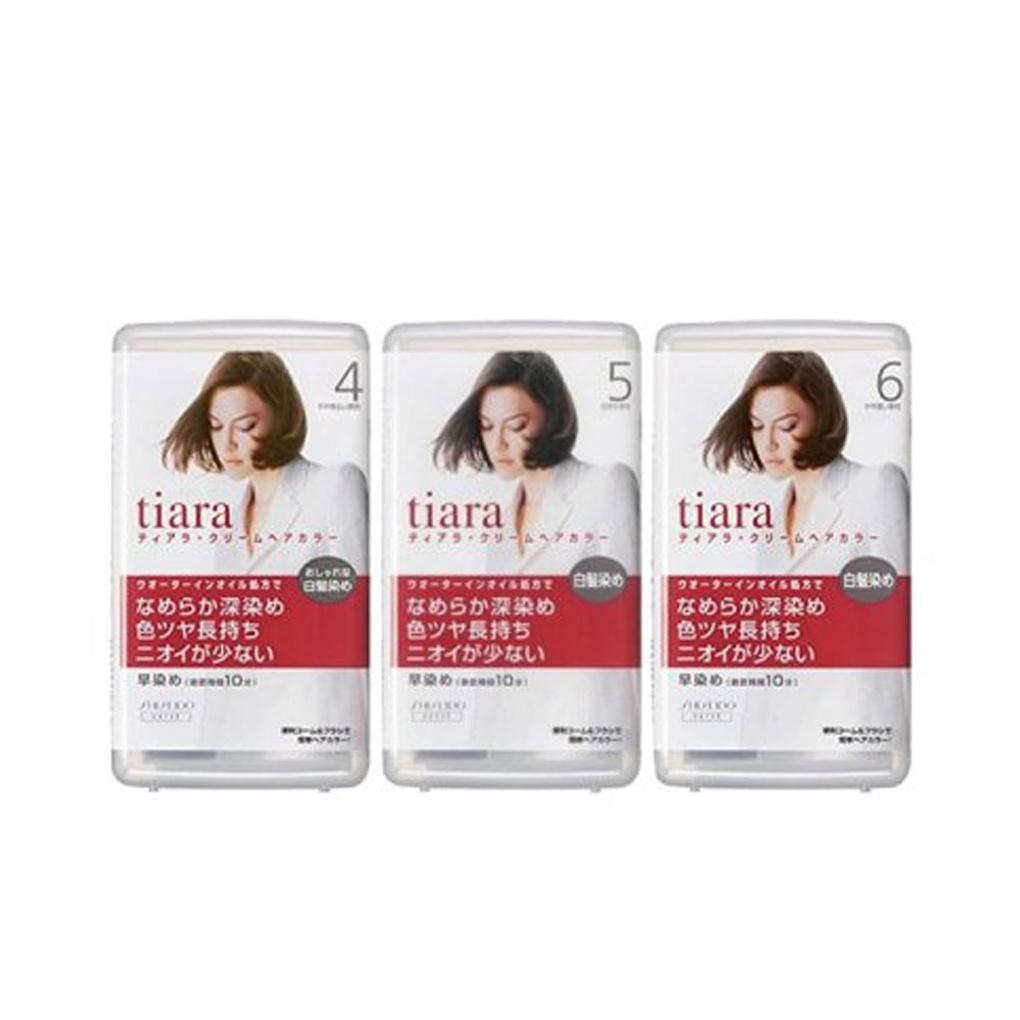 Shiseido Tiara Hair Dye 40g No. 4 Light Brown