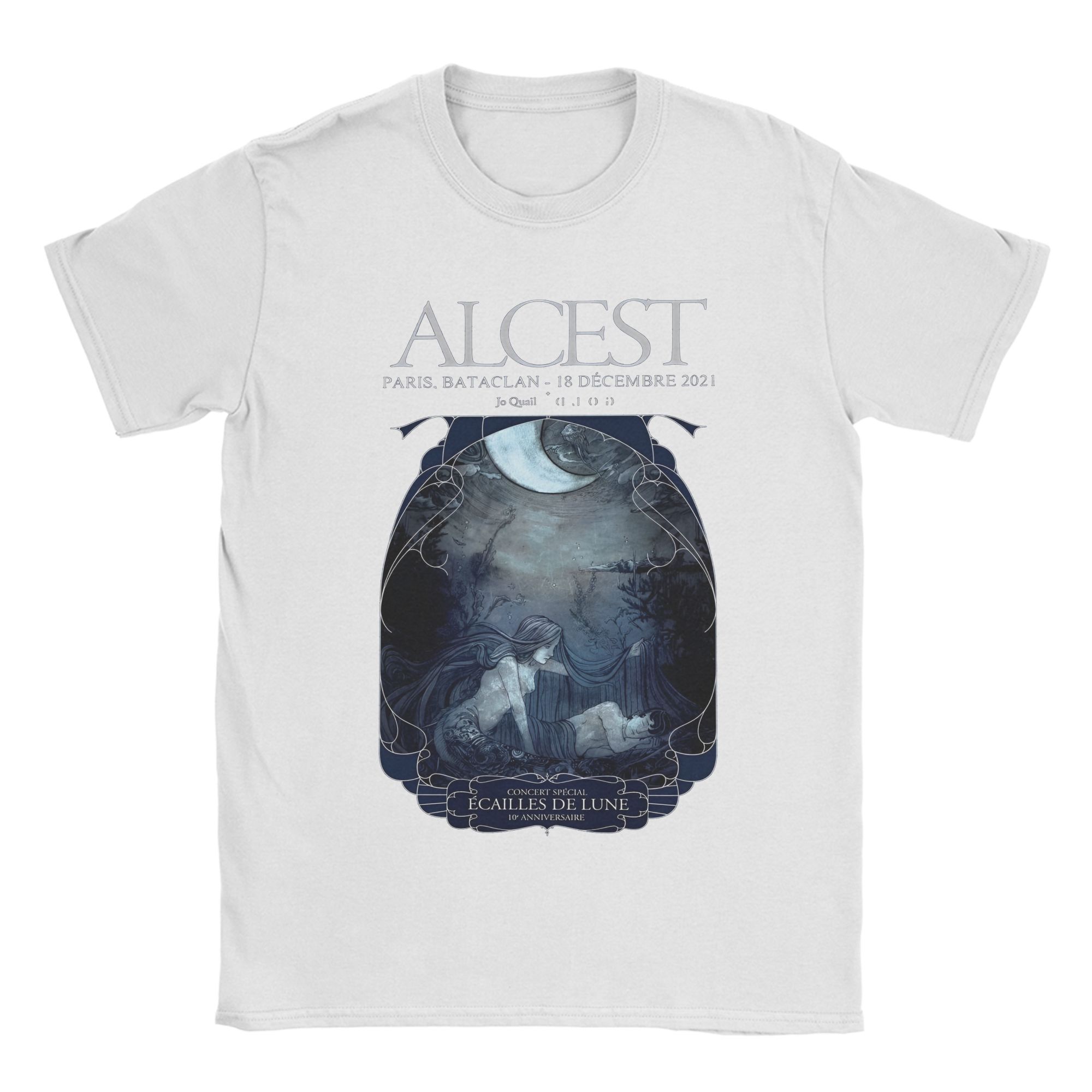 

Чоловічі французькі футболки ALCEST З чистої бавовни Вінтажні футболки з коротким рукавом з круглим вирізом Великі розміри Футболка M