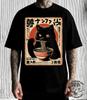 Ramen Cat T-Shirt: Kawaii Anime Japanese Foodie Tee
