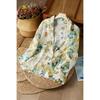 Artistic Double Pocket Lapel Short Suit Jacket - Lightweight Summer Sun Protection Cardigan Top