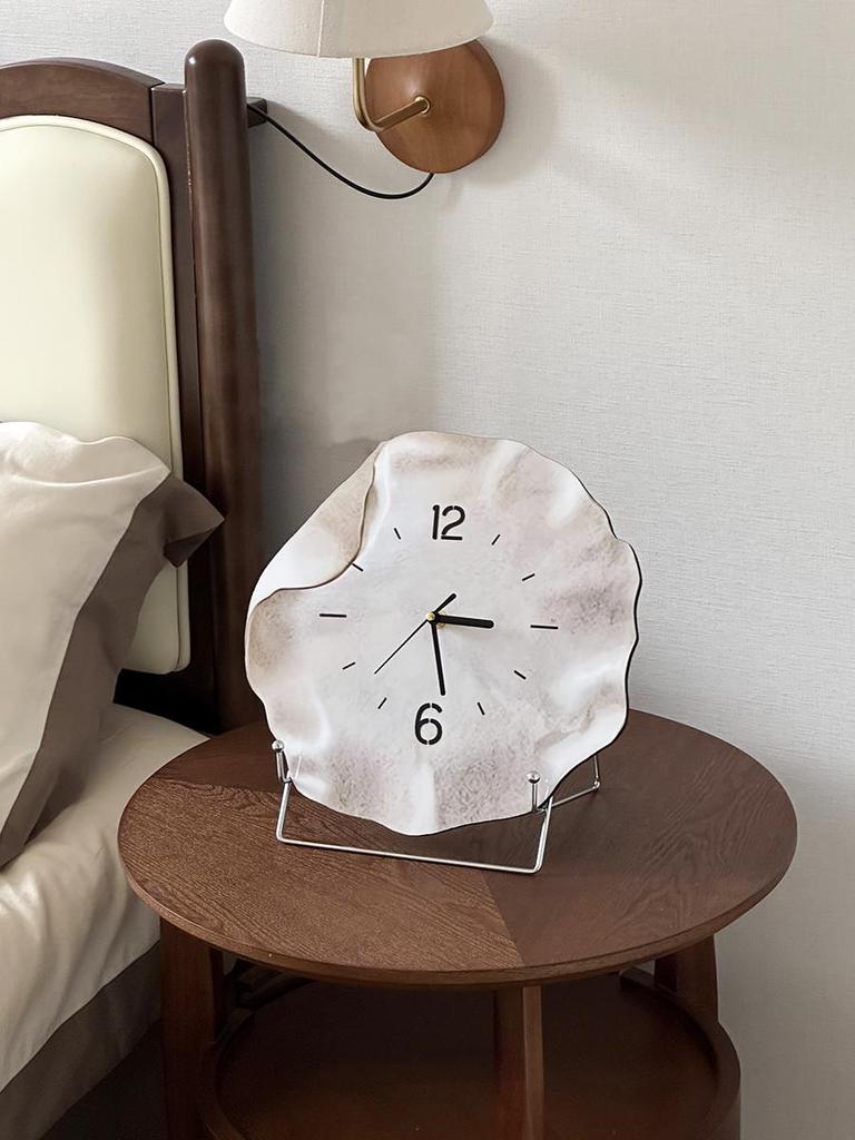 Retro Vinyl Record Wall & Desk Clock for Living Room or Office Decoration