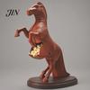 Trojan Horse Popcorn Container 3D Printed Standing Figurines Containers, Modern Desk Figure, Dual Use Snack And Decor Box Sculpture Bucket for