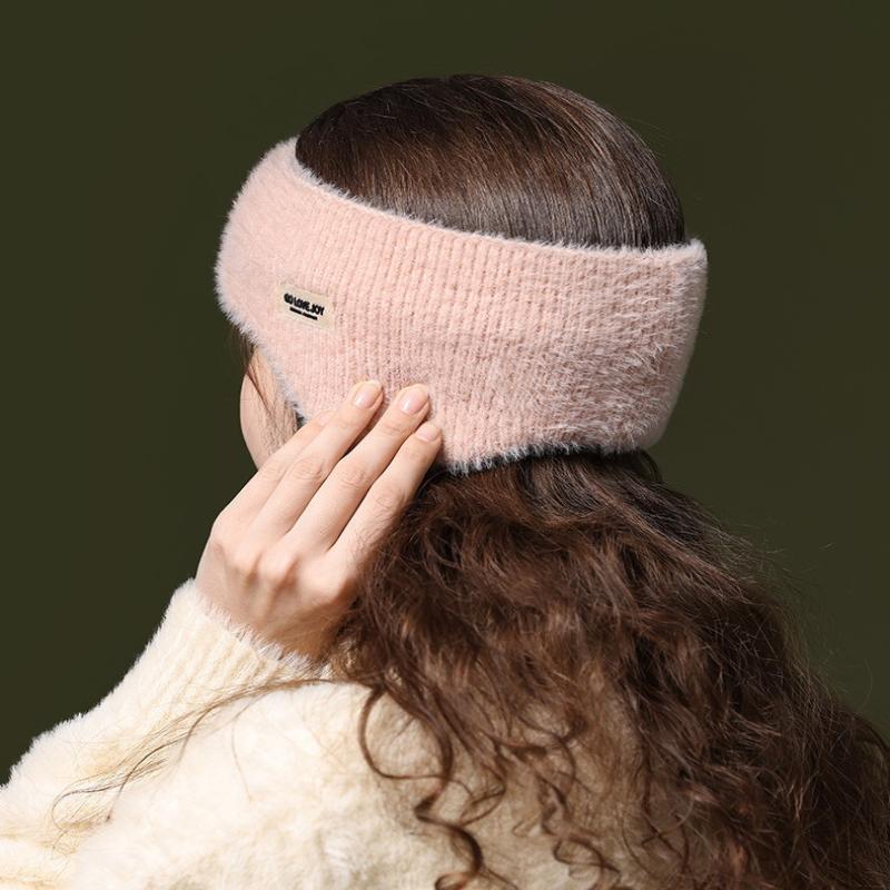Winter Ear Warmer Earmuffs Headband Cute Hair Bands Outdoor Skiing Sport Thick Hairband For Women Men Headscarf Hair Accessories