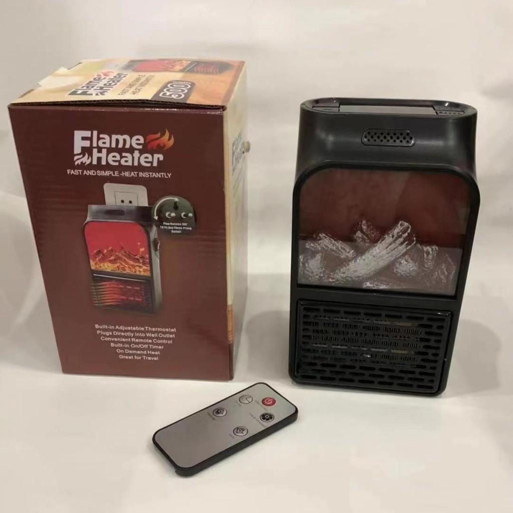 Compact HandyHeater: Mini Desktop Fan Heater with Low Noise for Home or Office