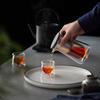 High-end Glass Teapot One-button Filtration Tea Pot Heat-resistant Anti-scald Tea Brewer Magnetic Tea Water Separation Cup
