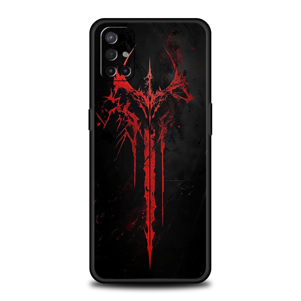 Phone Case For Oneplus 13R 13 12 10T 11 R10 Nord N100 N200 N10 9 9R CE 2 3 Z Pro Lite Soft TPU Cover The Sword Creative Pattern