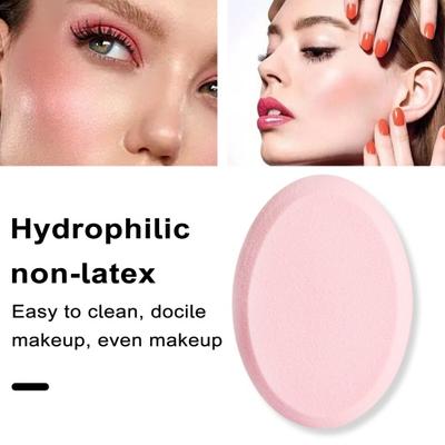 Ovales Puff-Make-up-Ei, hochelastischer Schwamm, saugfähig, leicht zu reinigen, professioneller Make-up-Schwamm, Beauty-Ei