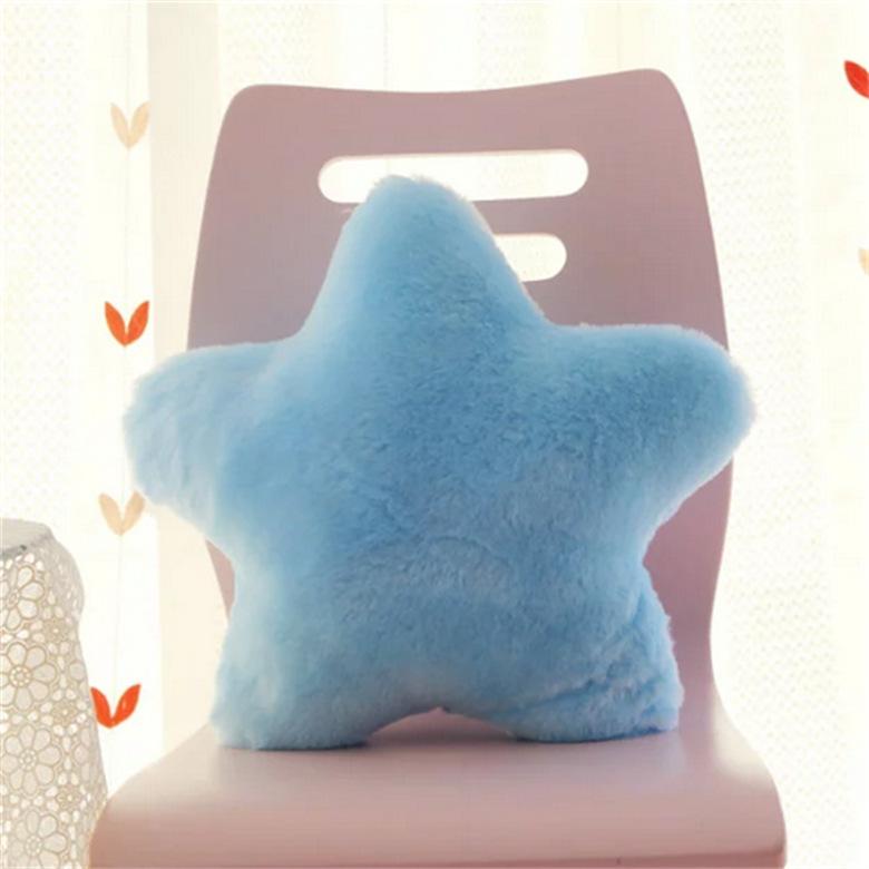 Direct Sales Cute Love Five-Pointed Star Home Sofa Plush Throw Pillow Cushion Wedding Gift Wedding Gift