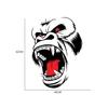 Ape Totem Car Sticker Pickup Truck Window Hood Decoration Creative Door Sticker