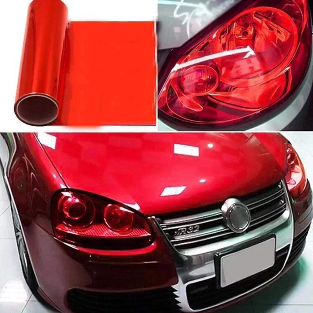 30x60cm Amber Orange light film Car Fog Light Headlight Taillight Tint Vinyl Film Sheet Sticker Auto Body Film Cover Car Styling