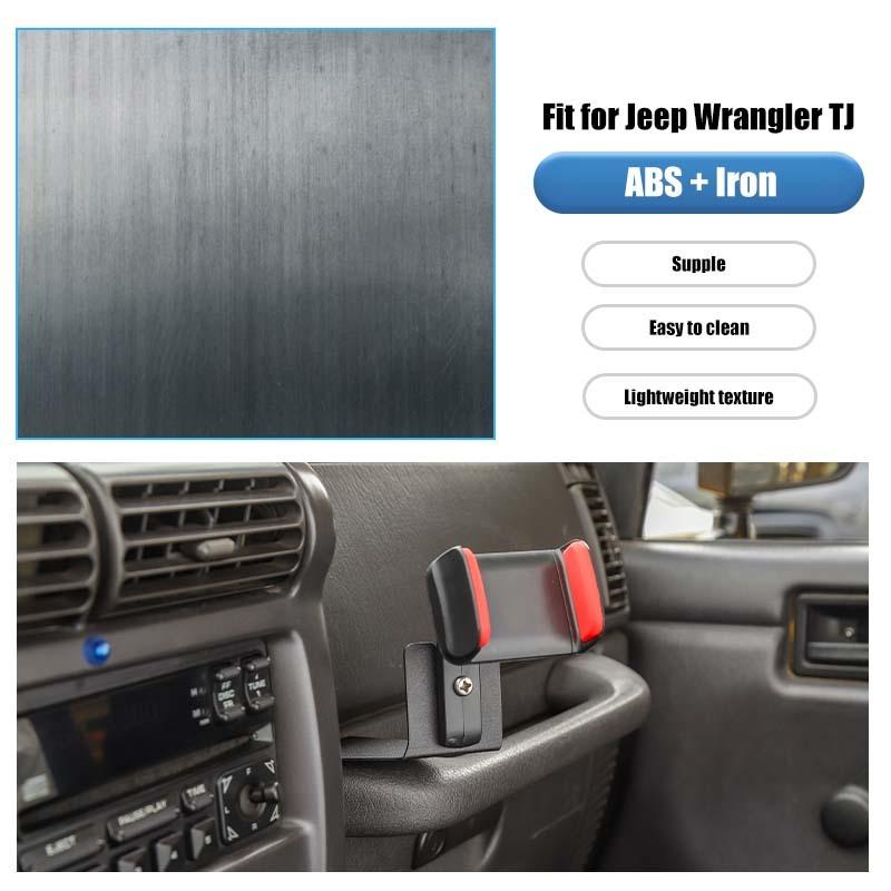 Držák interkomu do auta Držák klipu na mobilní telefon Stojan Vhodný pro Jeep Wrangler TJ 1997-2006 Příslušenství interiéru auta