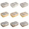 Stainless Steel Lunch Box Divided Food Storage Box Portable Bento Box  Student/Woker