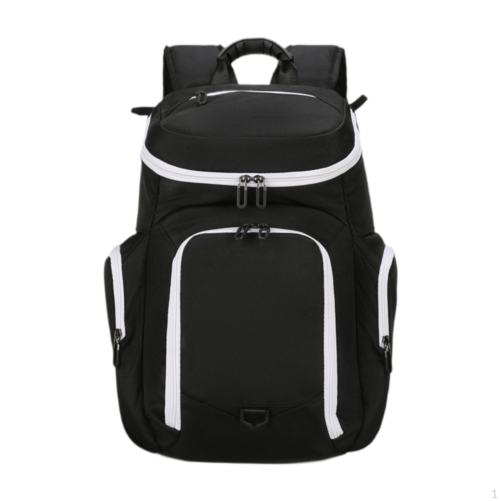 

Баскетбольный рюкзак сумка для снаряжения рюкзак легкий водонепроницаемый футбольный соккер black