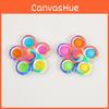 Spinner With Stressrelief Silicone Bubbles For Kids And Office Use Desk