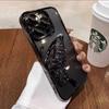 Electroplating Dream Butterfly Quicksand IPhone 16 Mobile Case Gradient Glitter Powder Applicable To Apple 15 ProMax Protective Case for Women