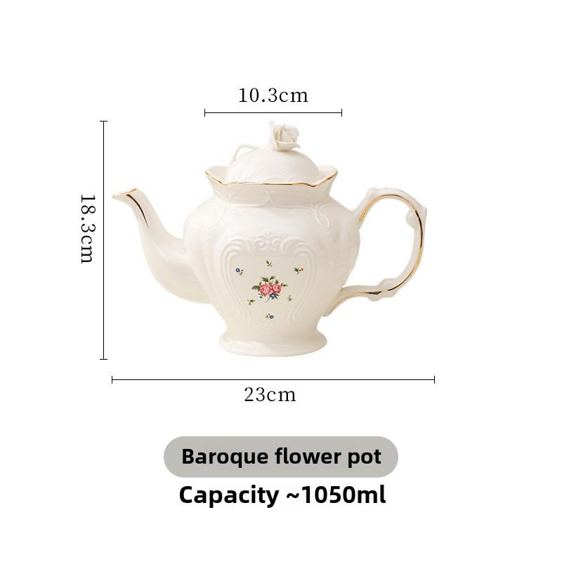 Ceramic Black Tea Mug Saucer Retro Afternoon Tea Coffee Cup Teapot Saucer Sets Couple Cup Set Home Creative Drinkware Mug Gift