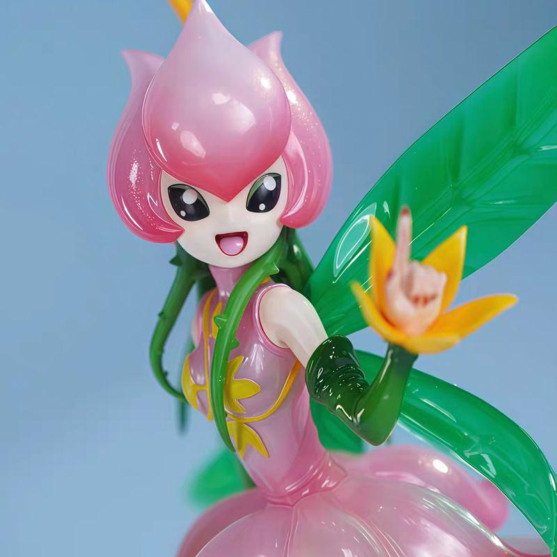 17cm Digimon Adventure Anime Figure Lilimon Figures Cute Collection Model Desktop Decoration Toys For Kid Birthday Gifts