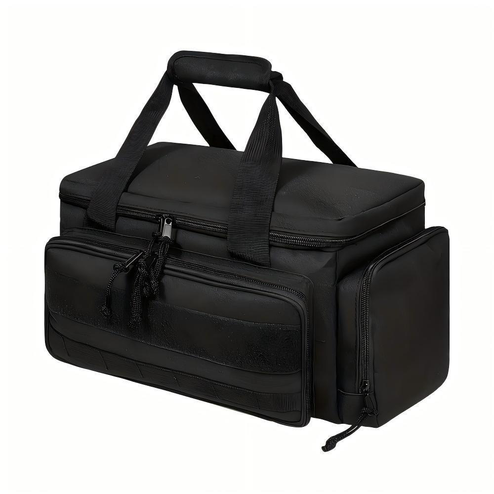Black Hand Tool Bag Men Work Handbag Multifunctional Tool Storage Bag
