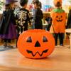 Trick or Treat Containers 1/2/3Pcs Halloween Pumpkin Candy Bucket, Trick-or-Treat Holder Basket, Bucket with Handle Jack-O-Lantern Sweet Snack