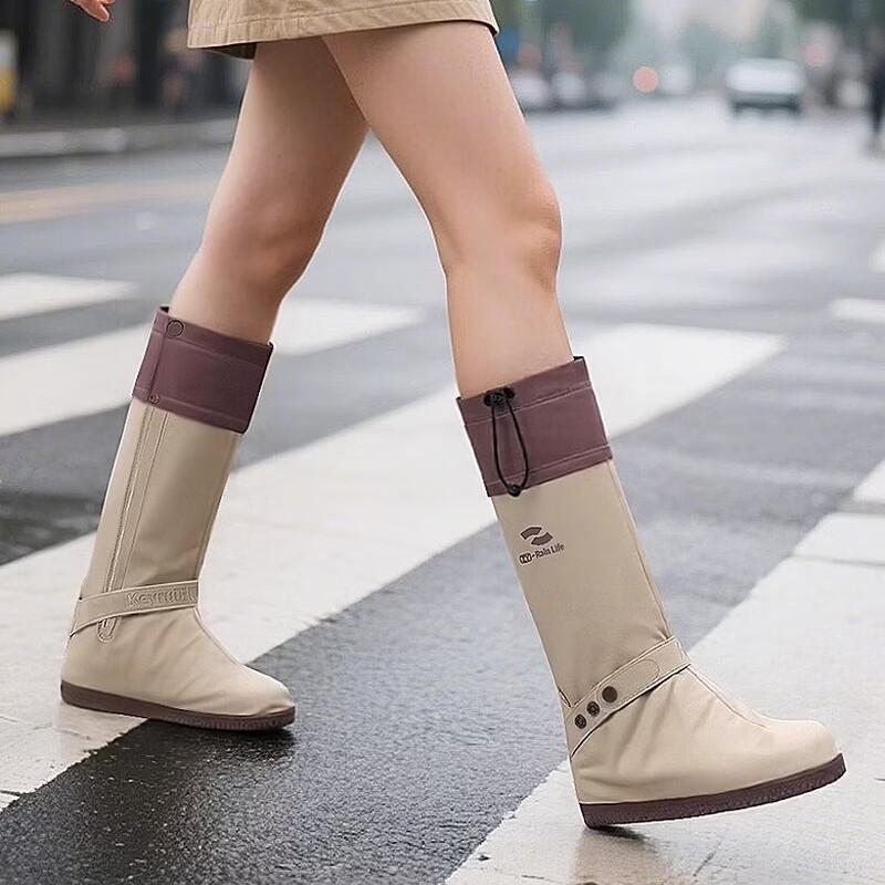 High-Top Waterproof Rain Shoe Covers
