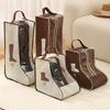 Multi-Functional Transparent Boot Storage Bag with Dustproof Material and Hanging Organizer
