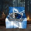 DALLAS BASKETBALL TEAM Blanket Flannel Throw for Sofa, Travel, Camping, Livingroom, Office, Chair and Bed Soft and Warm Holiday Gifts