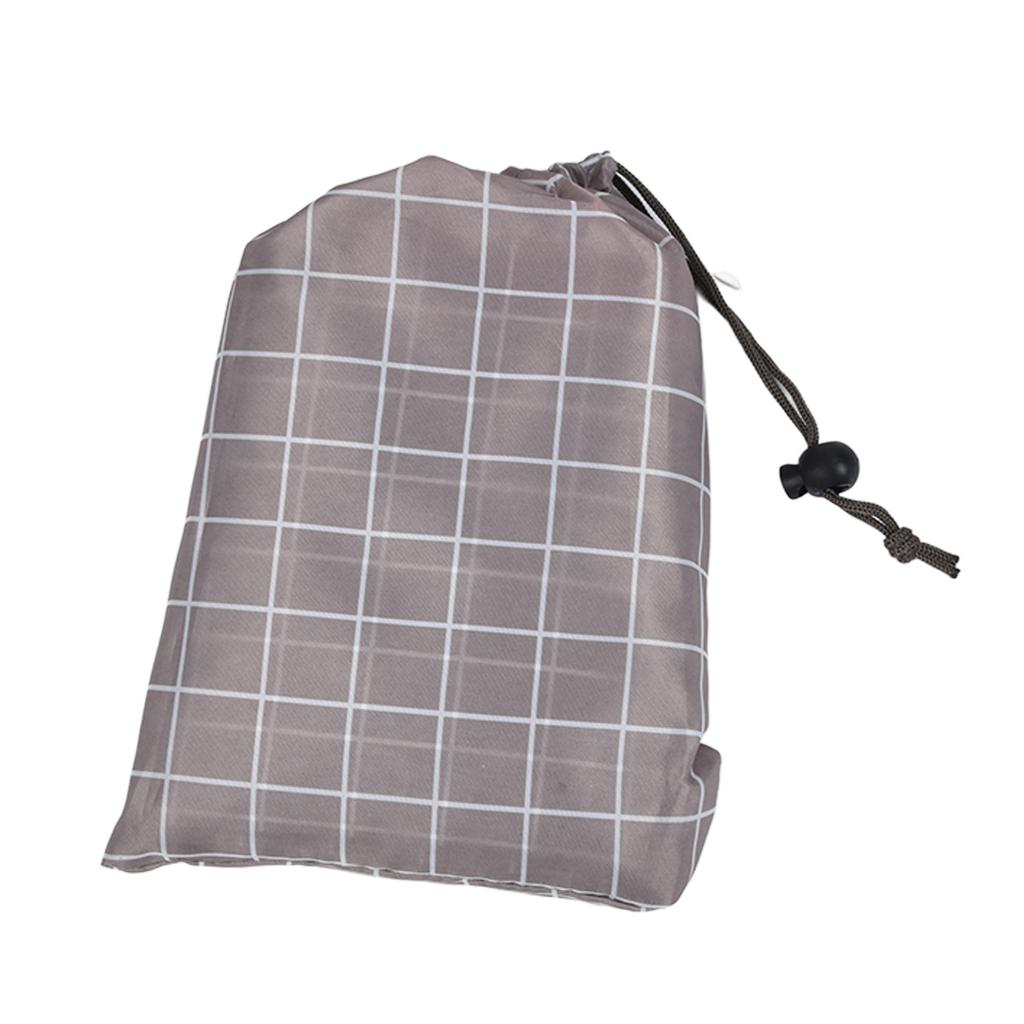 Firewood Rack Cover Dustproof Waterproof Sun Protection Round Outdoor Log Rack Cover for Firewood Storage Plaid