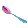 Stainless Steel Tea Spoon Tableware Kitchen Durable Spoon for Home Restaurant PartyColorful