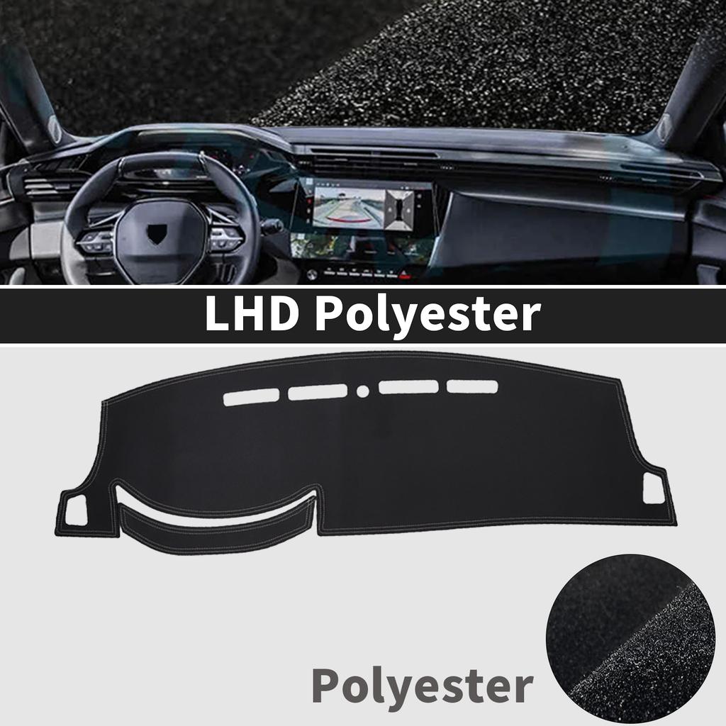 Fit for Peugeot 408 2025-2025 Fastback Dashmat Accessories Dashboard Cover Pad DashMat Sunshade Protective Carpet Car Leather