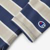 Champion Women's Striped Long Sleeve Polo T-Shirt