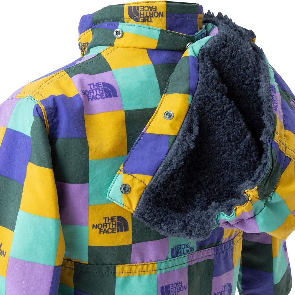 The North Face Baby Novelty Compact Nomad TNF Block Size 80 Jacket, Unisex, Windproof, Water-Repellent, Lightweight, Green,