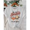 Womens Casual Printed T Shirt Short Sleeve Round Neck Spring Summer Machine Washable