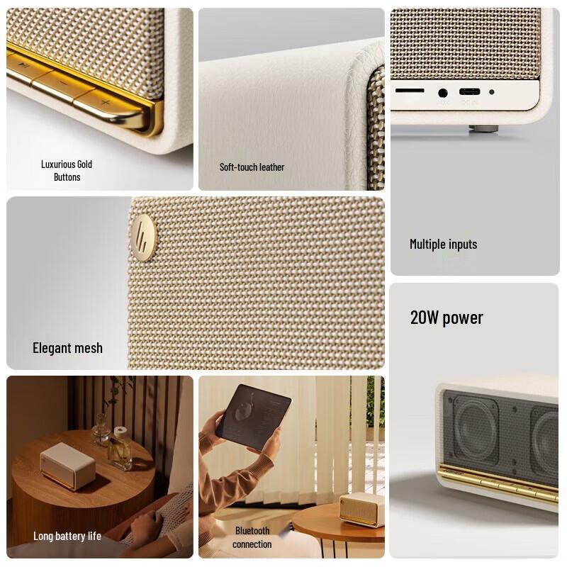 

Edifier M230 Retro Bluetooth Portable Speaker (CN version)