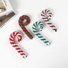 Pet Puppy Sound Interactive Cute Soft Christmas Dog Toys Candy Cane Bite Toys Chew Toy