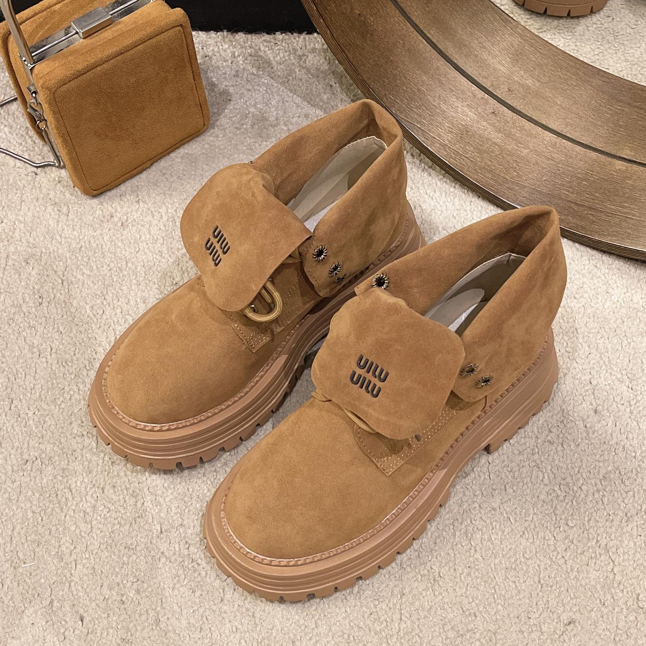 

Large size women s shoes 41 to 43 yards wide fat feet Martin boots women flip two wear motorcycle boots retro casual big yellow boots 42 42 верблюд