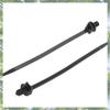 Premium-Nylon Push Mount Car Dome Cable Zip Tie, 162Mm Length, 60 Pcs, Black