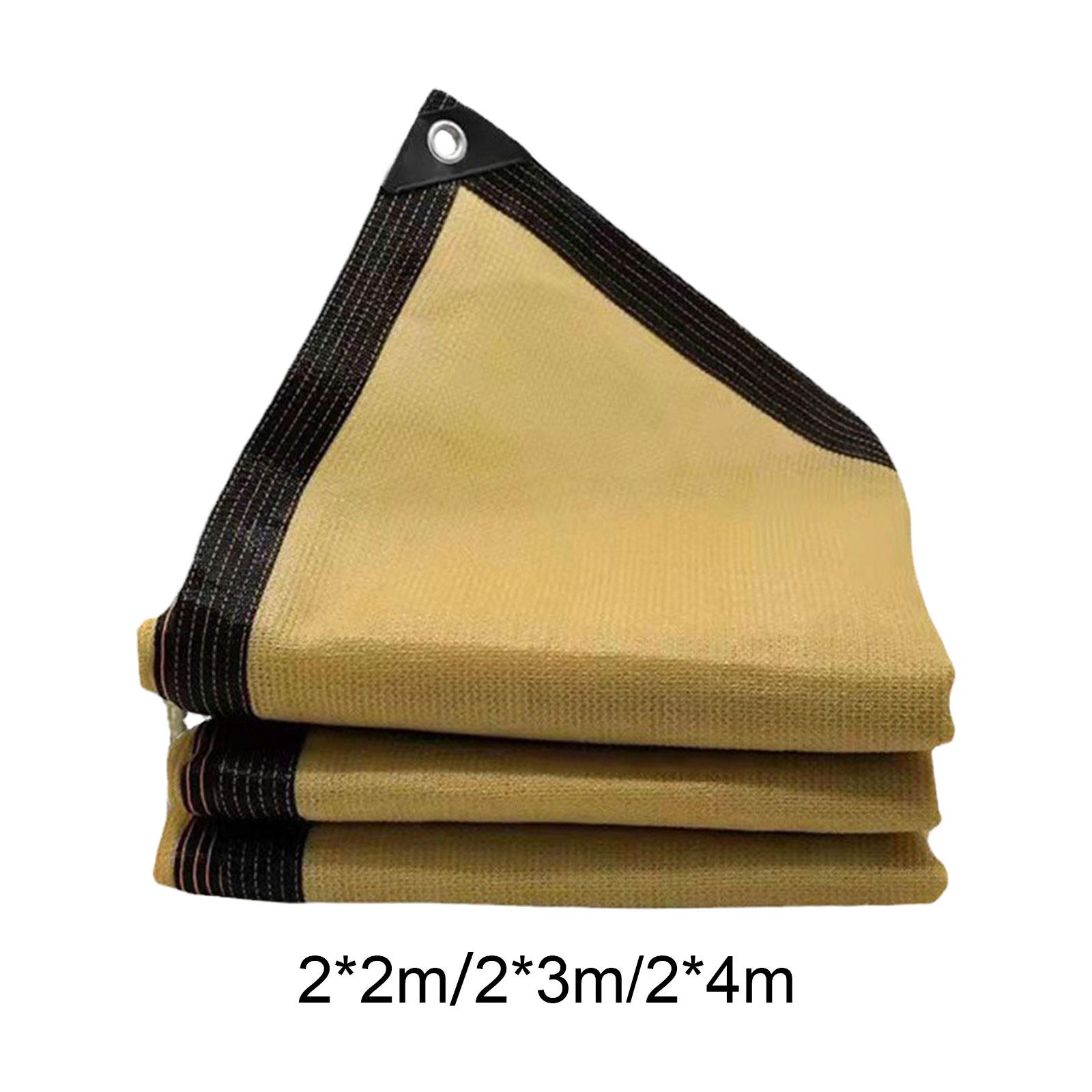 

Shade Cloth with Grommets Foldable Multifunctional Protection Plant Shading Net for Barn Kennel Vegetable Garden Plants, Lawn 2x2m