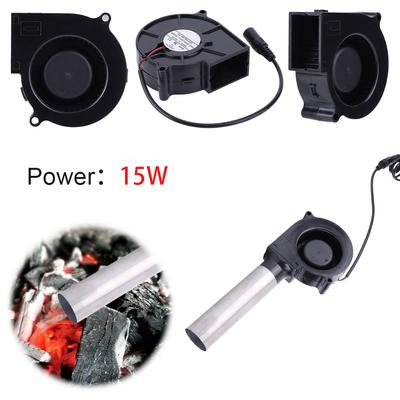 6000RPM BBQ Blower with Variable Speed Controller DC 12V Air Blower Blower Fan BBQ Blower Fan for Camping Stove Cooking Fans