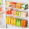 1Pcs Fridge Side Door Storage Boxes Portable Vegetables Fruits Preservation Box Kitchen Food Grade Plastic Storage Containers