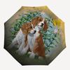 1pc Beagle Print Folding Umbrella | Elegant Design, Fashionable Accessory, Durable Construction, Sturdy Ribs yy251107021