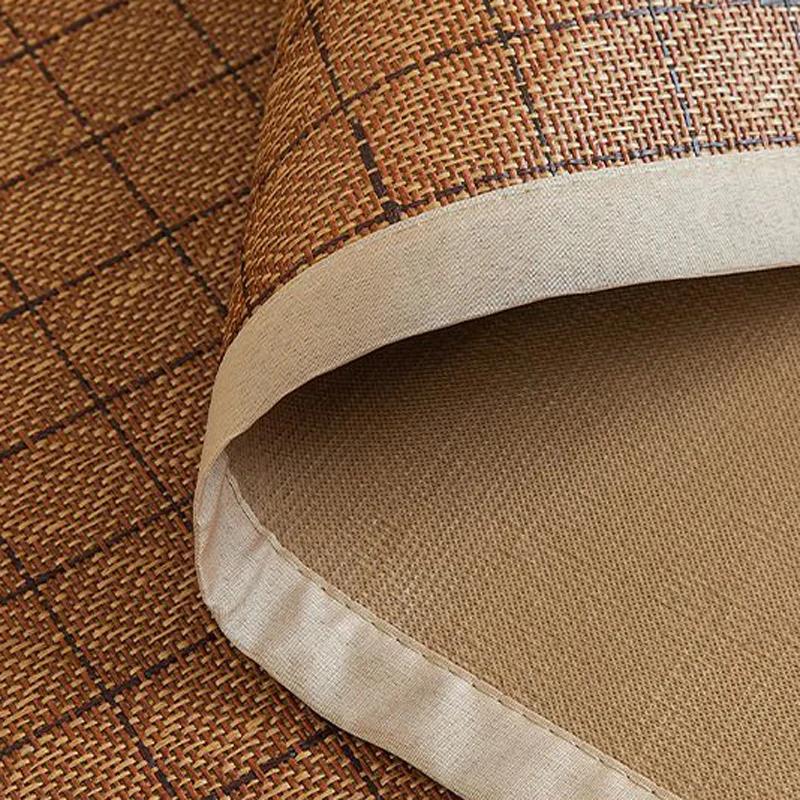 WOSTAR Summer Bamboo Rattan Mattress Adult Baby Cool Sleeping Mat Ice Cold Sheet Single Double Bed Foldable Protection Pad 150