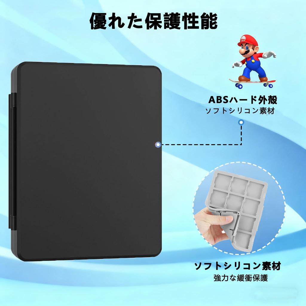 MOXCAHER 3DS Soft Case for Holds Organizes and Protects Against Easy to Carry Holds 48 3DS/DS/2DS, 24/48 Games, Dust, (Red, Games)