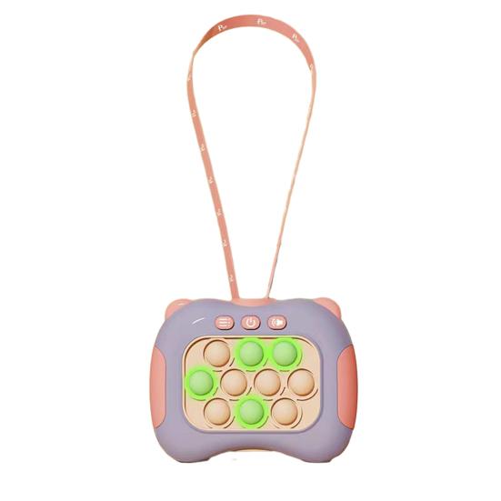 

Игра «Нажми пузырь» со шнурком, подсветка, 4 режима, портативная забавная игра для детей и взрослых D