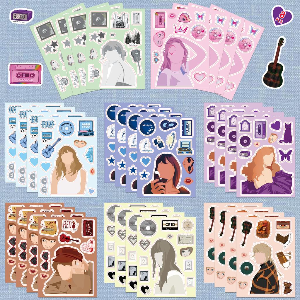 Fun Sticker Pack For Water Bottles, Luggage, Laptop, And Phone Case Decoratio