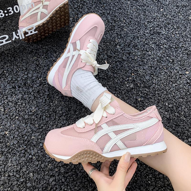 Fashion Thin Single-mesh Sneakers, 2025 New Summer Versatile Loose Casual Shoes, Breathable Agander Training Shoes