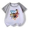 Paw Patrol Summer 2022 Kids' Two-Piece Set: Trendy Short Sleeve T-shirt & Shorts for Boys and Girls