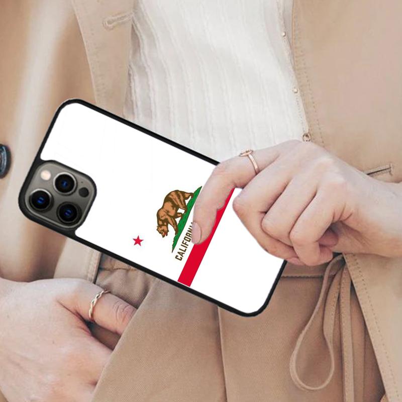 California Flag Magnetic Phone Case For APPLE iPhone 17 Air 16 14 13 12 Pro Max 15 Plus Wireless Charge With MagSafe Cover
